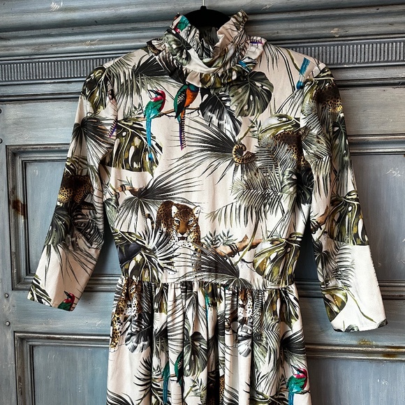 Zimmermann Safari Print Midi Dress Size 1 (S) - Picture 5 of 16